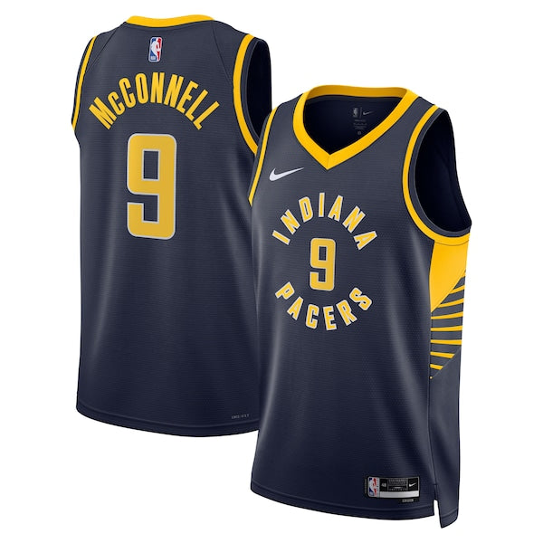 T.J. McConnell Indiana Pacers Nike Unisex Swingman Replica Jersey - Icon Edition - Navy