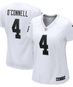 Aidan O'Connell Las Vegas Raiders Nike Women's Game Jersey - White