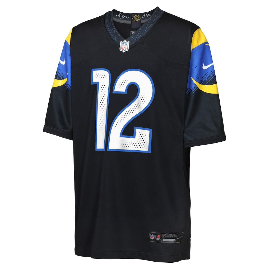 Puka Nacua Los Angeles Rams Nike 2025 Youth Rivalries Collection Limited Jersey - Midnight Blue - Image 2