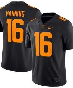 Peyton Manning Tennessee Volunteers Nike Alternate Game Jersey - Black