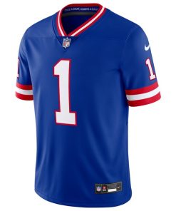 Alternative view of Malik Nabers New York Giants Nike Alternate 2 Legacy Vapor Untouchable Limited Jersey - Royal