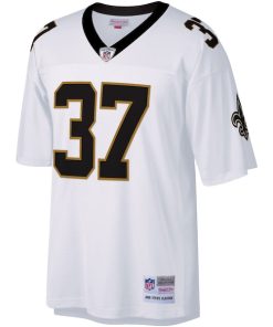 Alternative view of Steve Gleason New Orleans Saints Big & Tall 2006 Retired Player Replica Jersey - White