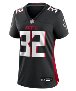 Alternative view of Keith Taylor Atlanta Falcons Nike Women's Team Game Jersey -  Black