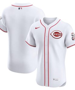Cincinnati Reds Nike Home Elite Jersey - White