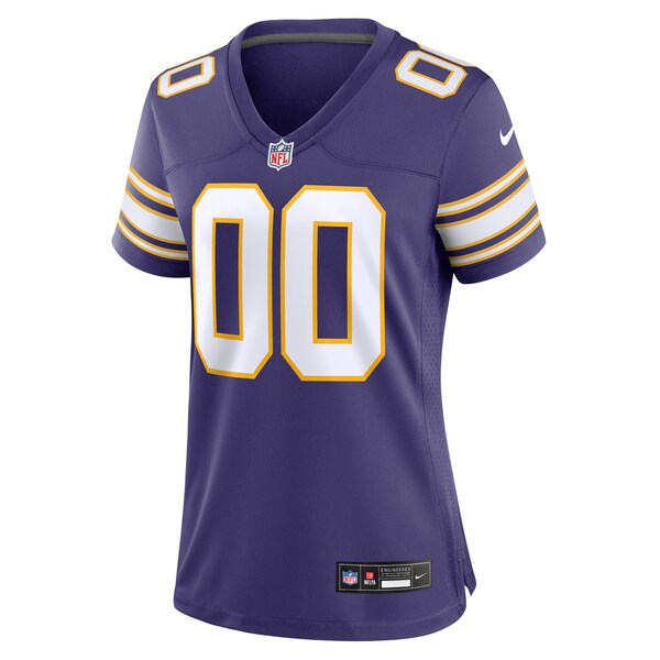 Minnesota Vikings Nike Women's Classic Custom Game Jersey - Purple - Image 2