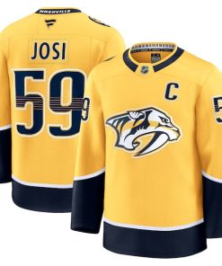 Roman Josi Nashville Predators  Home Premium Jersey - Yellow