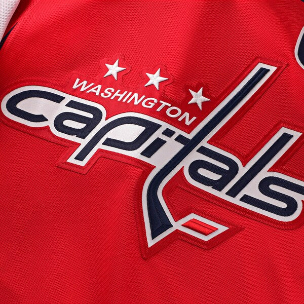 Tom Wilson Washington Capitals Home Premium Jersey - Red/Black - Image 5