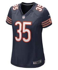 Alternative view of Khari Blasingame Chicago Bears Nike Women's Game Player Jersey - Navy