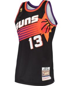Alternative view of Steve Nash Phoenix Suns 1996/97 Hardwood Classics Authentic Jersey - Black