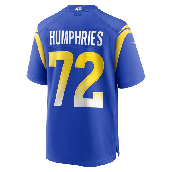 D.J. Humphries Los Angeles Rams Nike Team Game Jersey - Royal - Image 3