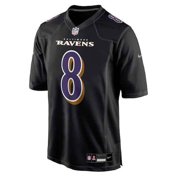 Lamar Jackson Baltimore Ravens Nike Fashion Game Jersey - Black - Image 2