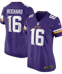 Alternative view of Will Reichard Minnesota Vikings Nike Women's  Game Jersey -  Purple