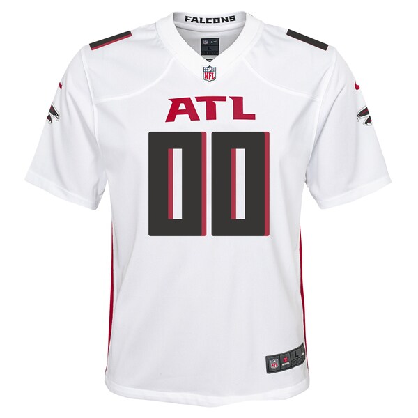 Nike Atlanta Falcons Youth Custom Game Jersey - White - Image 2