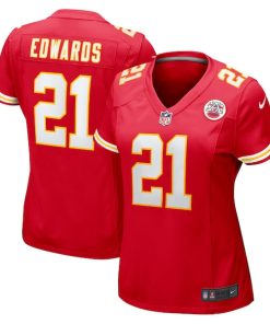 Mike Edwards Kansas City Chiefs Nike Women's  Game Jersey -  Red