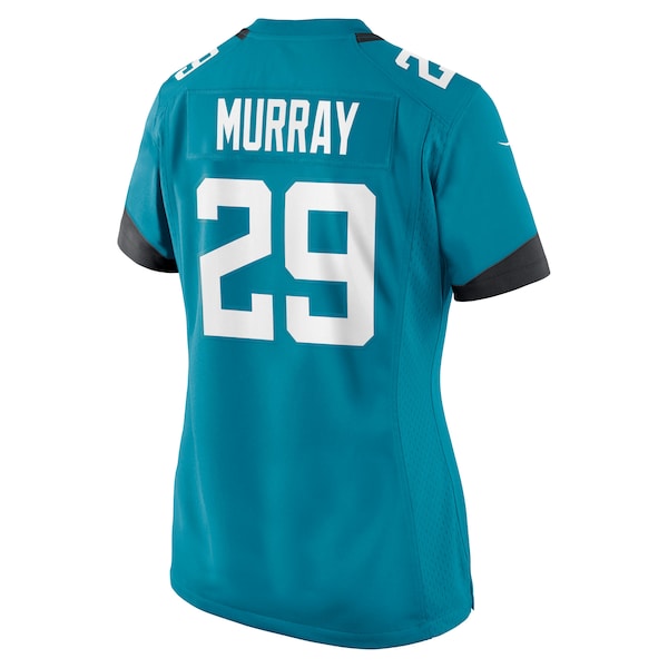 Eric Murray Jacksonville Jaguars Nike Women's Team Game Jersey - Teal - Image 3