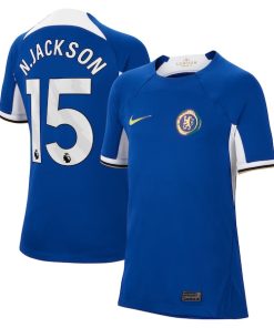 Nicolas Jackson Chelsea Nike Youth 2023/24 Home Stadium Replica Jersey - Blue