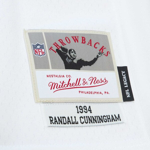 Randall Cunningham Philadelphia Eagles Legacy Replica Jersey - White - Image 6