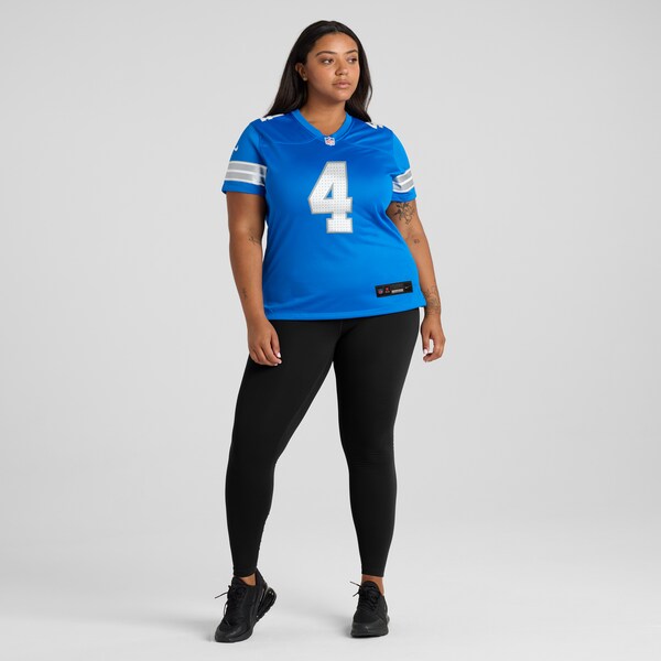 Emmanuel Moseley Detroit Lions Nike Women's Team Game Jersey - Blue - Image 7
