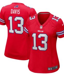 Gabe Davis Buffalo Bills Nike Women's Player Jersey - Red