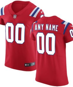 New England Patriots Nike Vapor Untouchable Custom Elite Jersey - Red