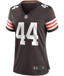 Alternative view of Leroy Kelly Cleveland Browns Nike Women's Game Retired Player Jersey - Brown