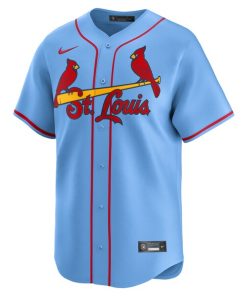 Alternative view of St. Louis Cardinals Nike  Alternate Limited Jersey?¨C Light Blue