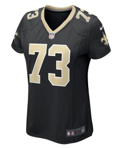 Alternative view of Max Garcia New Orleans Saints Nike Women's Team Game Jersey -  Black