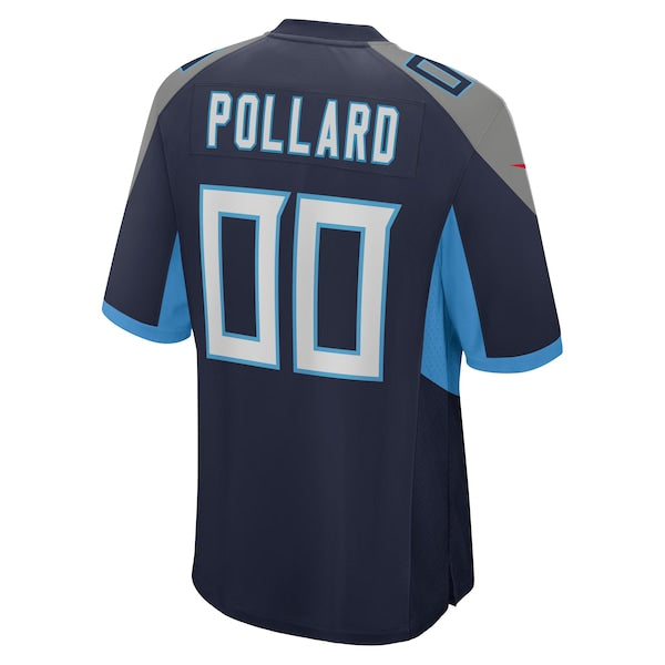 Tony Pollard Tennessee Titans Nike Game Player Jersey - Navy - Image 3