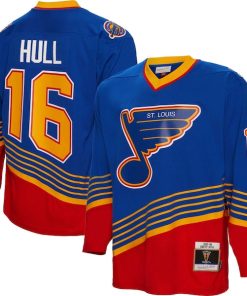 Brett Hull St. Louis Blues  1995/96 Blue Line Player Jersey - Blue