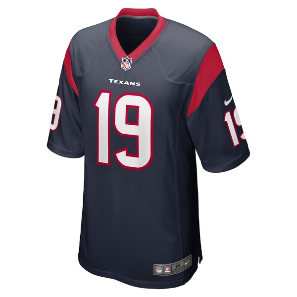 Xavier Hutchinson Houston Texans Nike Team Game Jersey - Navy - Image 2
