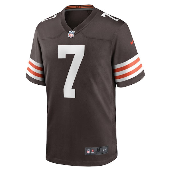 Dustin Hopkins Cleveland Browns Nike Team Game Jersey - Brown - Image 2