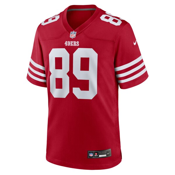 Luke Farrell San Francisco 49ers Nike Team Game Jersey - Scarlet - Image 2