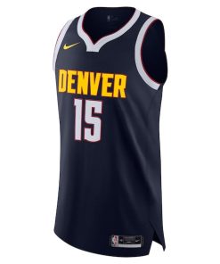 Alternative view of Nikola Jokic Denver Nuggets Nike Authentic Jersey - Icon Edition - Navy