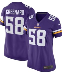 Jonathan Greenard Minnesota Vikings Nike Women's Team Game Jersey -  Purple