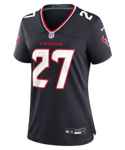 Alternative view of Troy Pride Houston Texans Nike Women's Team Game Jersey -  Navy