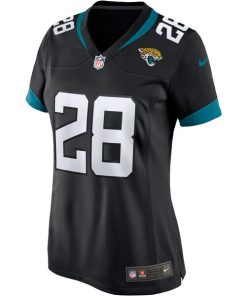 Alternative view of Fred Taylor Jacksonville Jaguars Nike Women's Game Retired Player Jersey - Black