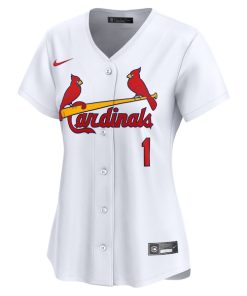 Alternative view of St. Louis Cardinals Nike Women's #1 Mom Home Limited Jersey - White