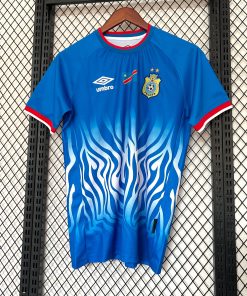 Democratic Republic of the Congo National Team Umbro 2026 Away Jersey - Blue / White / Red
