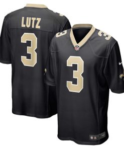 Wil Lutz New Orleans Saints Nike Game Jersey - Black