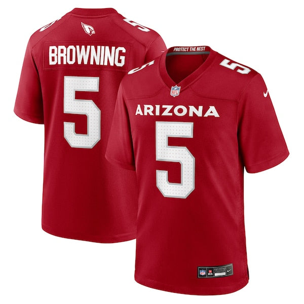 Baron Browning Arizona Cardinals Nike Team Game Jersey - Cardinal