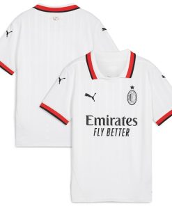 AC Milan Puma Youth 2024/25 Away Replica Jersey - White