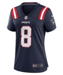 Alternative view of Ja'Whaun Bentley New England Patriots Nike Women's Game Player Jersey - Navy