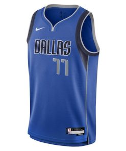 Alternative view of Luka Don?i? Dallas Mavericks Nike Youth Swingman Jersey - Icon Edition - Blue