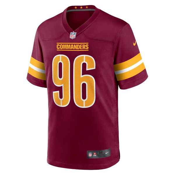 James Smith-Williams Washington Commanders Nike Game Player Jersey - Burgundy - Image 2