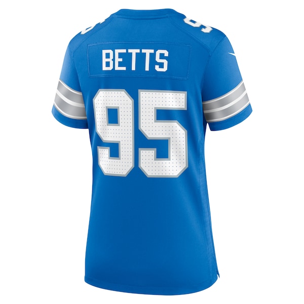 Mathieu Betts Detroit Lions Nike Women's Game Jersey - Blue - Image 3