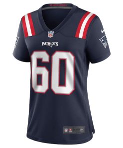 Alternative view of David Andrews New England Patriots Nike Women's Game Jersey - Navy