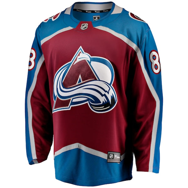 Martin Necas Colorado Avalanche Breakaway Player Jersey - Burgundy - Image 2