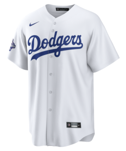 Alternative view of Shohei Ohtani Los Angeles Dodgers Nike 2025 World Series Champions Home Replica Jersey - White