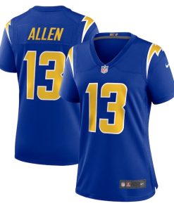 Alternative view of Keenan Allen Los Angeles Chargers Nike Women's Game Jersey - Royal/Blue