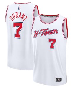 Kevin Durant Houston Rockets  2025/26 City Edition Fast Break Jersey - White